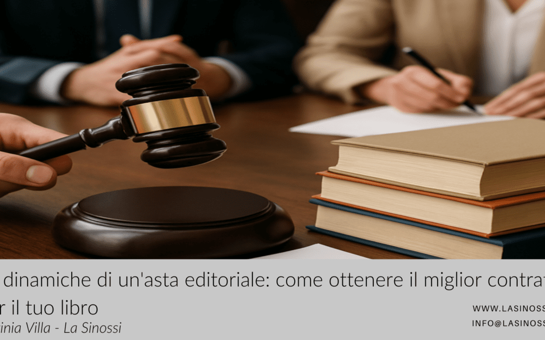Le dinamiche di un’asta editoriale: come ottenere il miglior contratto per il tuo libro